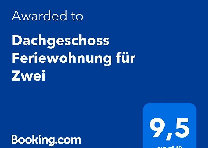 Dachgeschoss Feriewohnung Fuer Zwei
